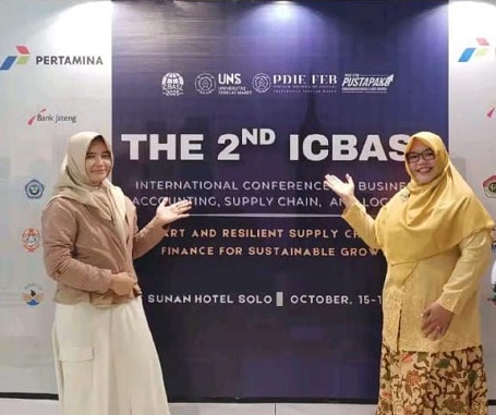 Dosen Fakultas Bisnis USB Jadi Presenter pada International Conference on Business, Accounting, Supply Chain and Logistics (ICBASL) UNS Surakarta